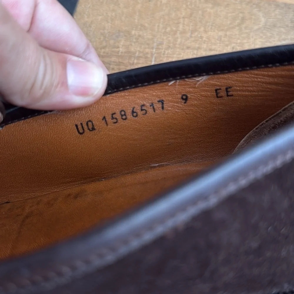Salvatore Ferragamo Brown Suede Gancini Bit Loafers – Men’s Size 9